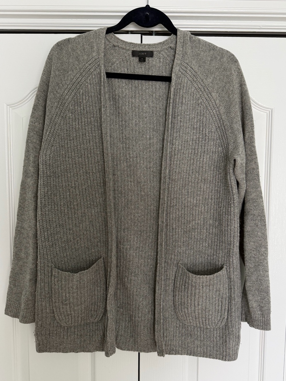 Jcrew Wool Open Cardigan